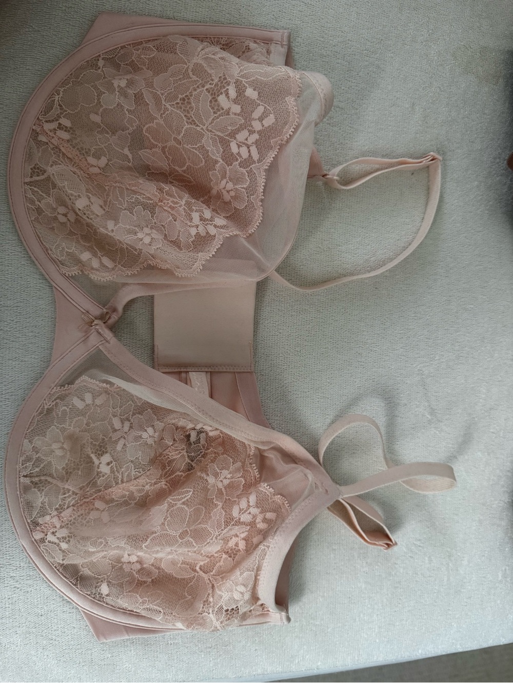 SKIMS Sheer Lace Unlined Bra - Blush
